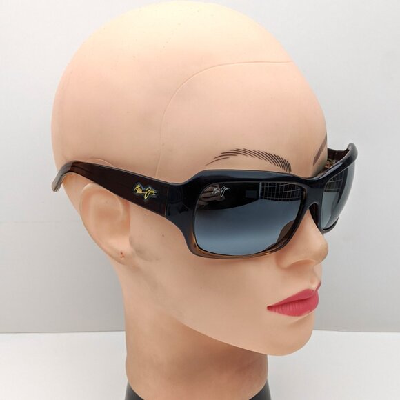 🕶️Custom! Maui Jim MJ111-01 Palms Sunglasses 63/15 115 / ALC645🕶️ - Picture 9 of 11
